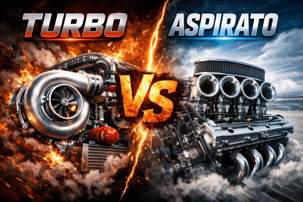 Motori aspirati vs motori sovralimentati