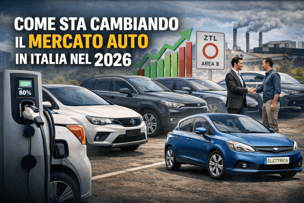 Come sta cambiando il mercato auto in Italia nel 2026