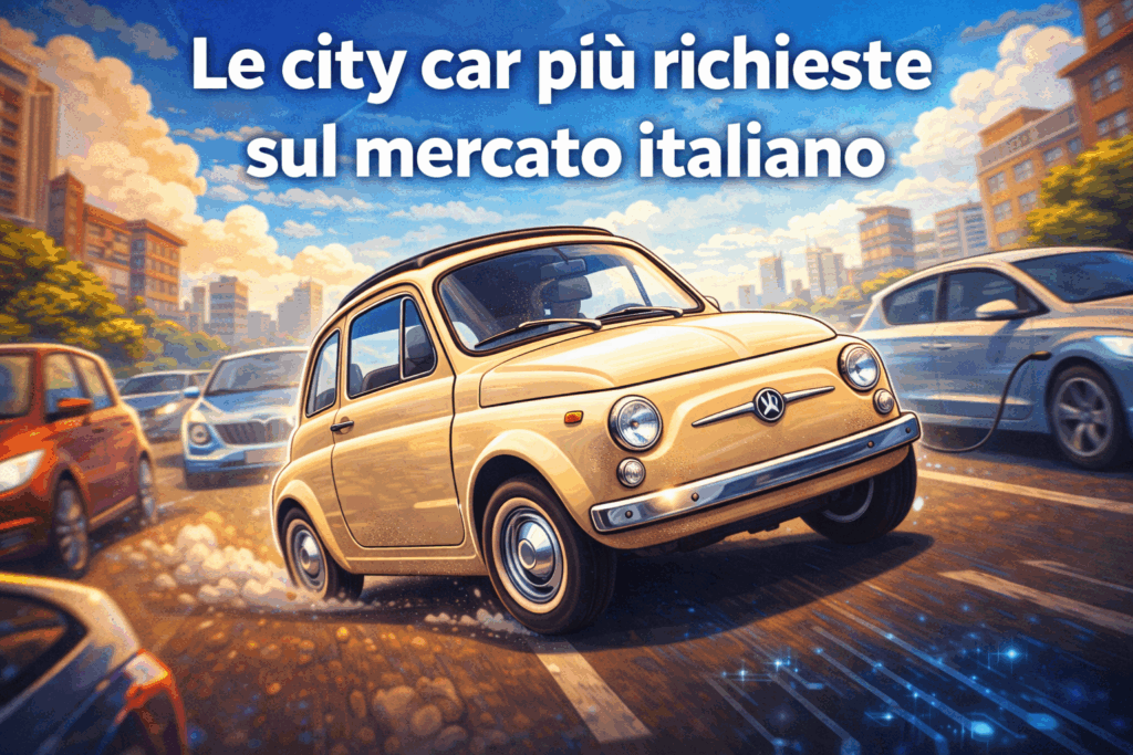 Le city car più richieste sul mercato italiano