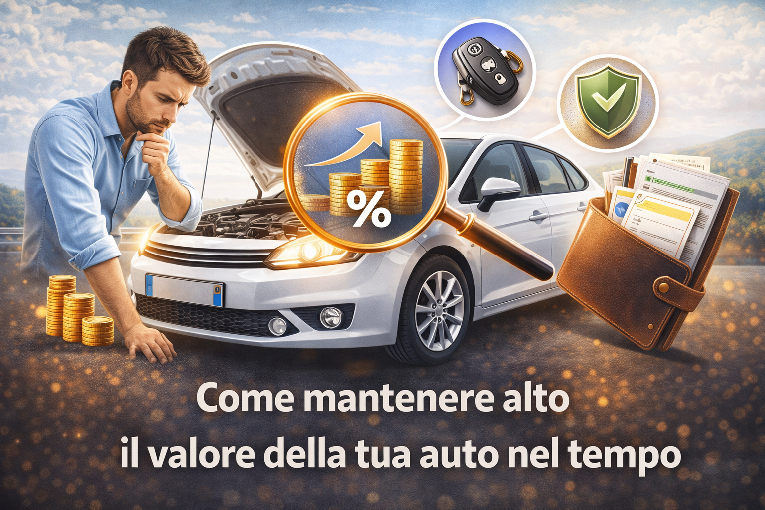 Come mantenere alto il valore della tua auto nel tempo