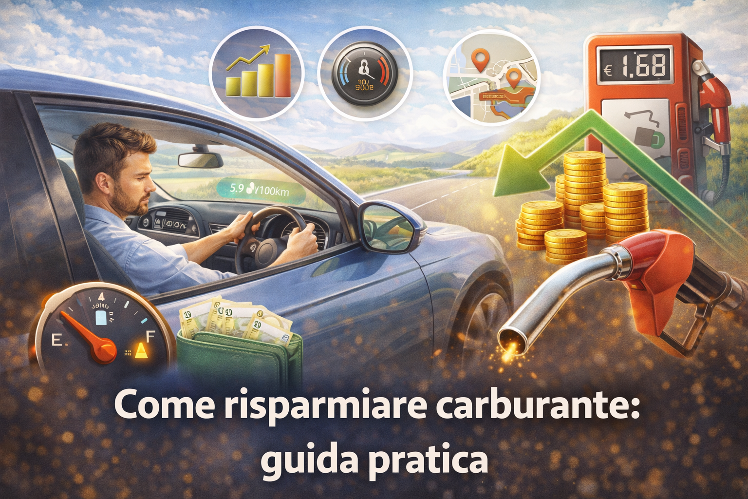 Come risparmiare carburante: guida pratica
