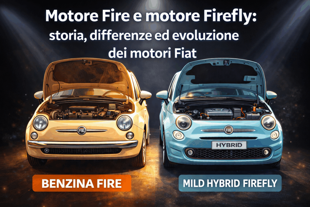 Motore Fire e motore Firefly: storia, differenze ed evoluzione dei motori Fiat