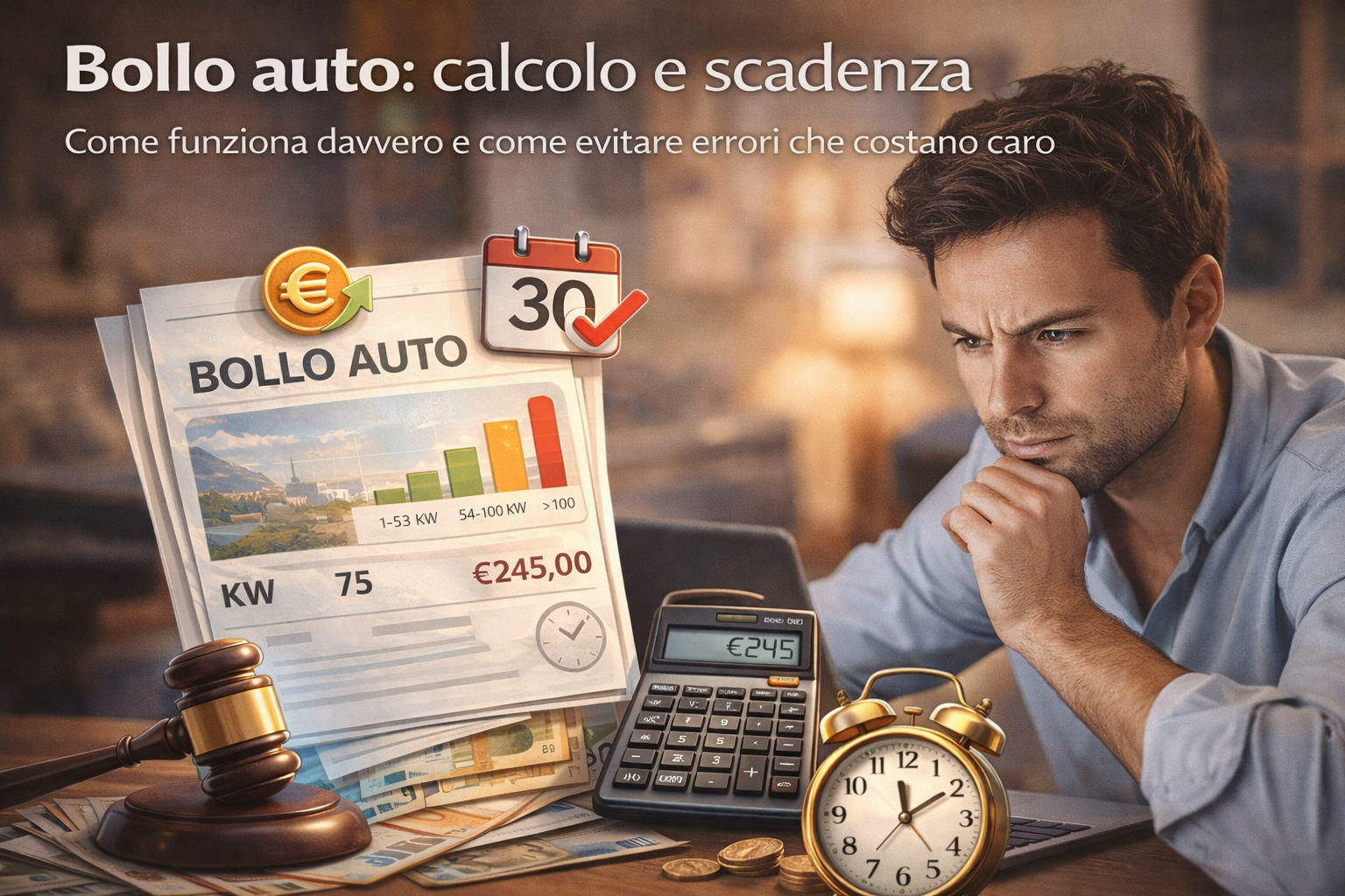 Bollo auto: calcolo e scadenza