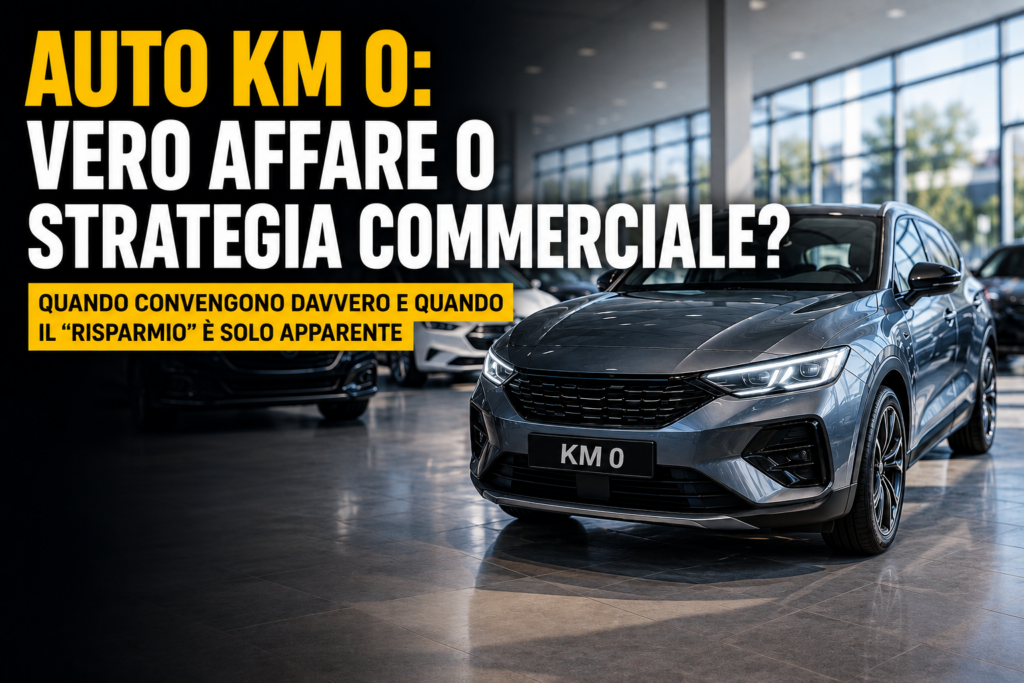 Auto km 0: vero affare o strategia commerciale?