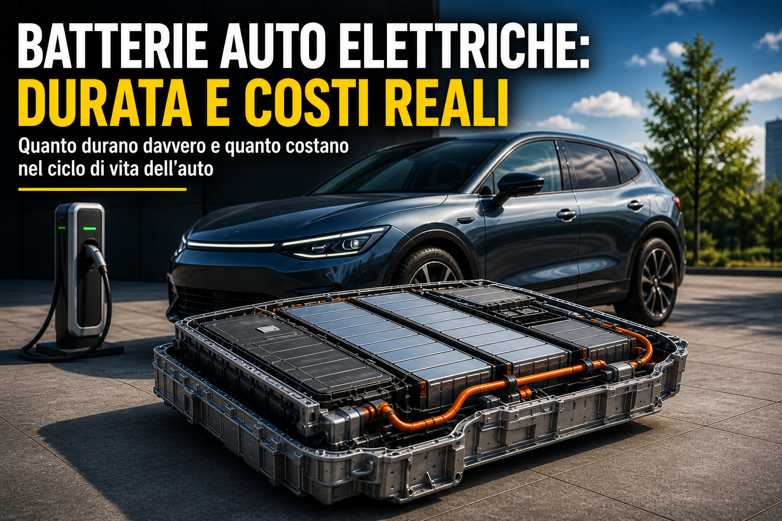Batterie auto elettriche: durata e costi reali