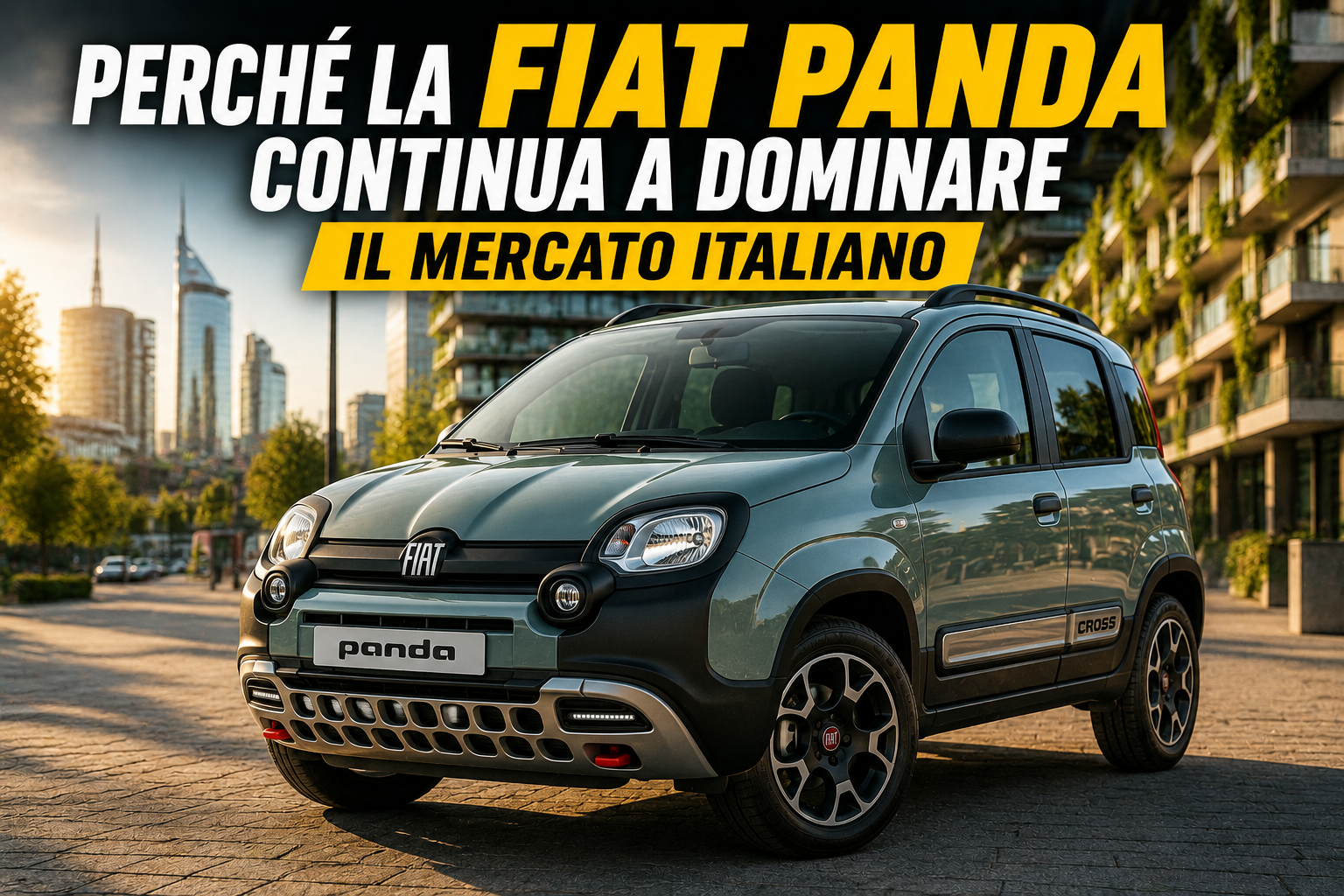 Perché la Fiat Panda continua a dominare il mercato italiano