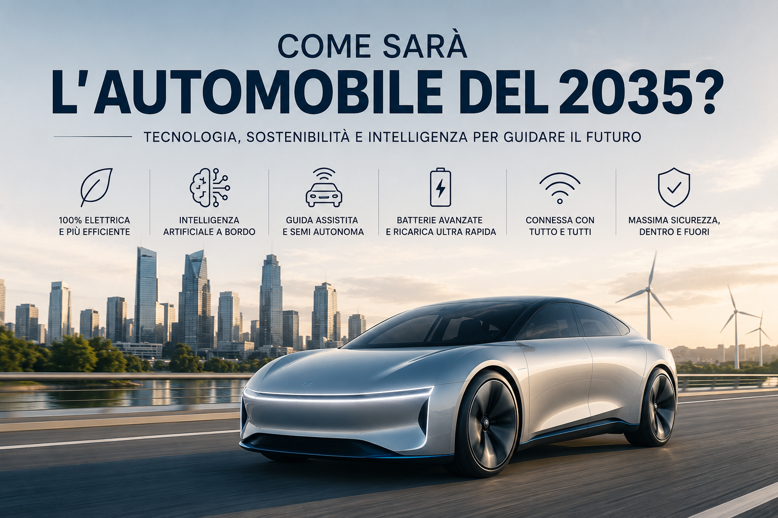 Come sarà l'automobile del 2035?
