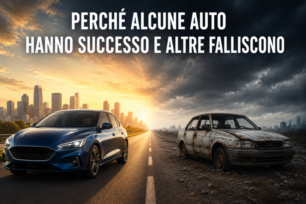 Perché alcune auto hanno successo e altre falliscono?