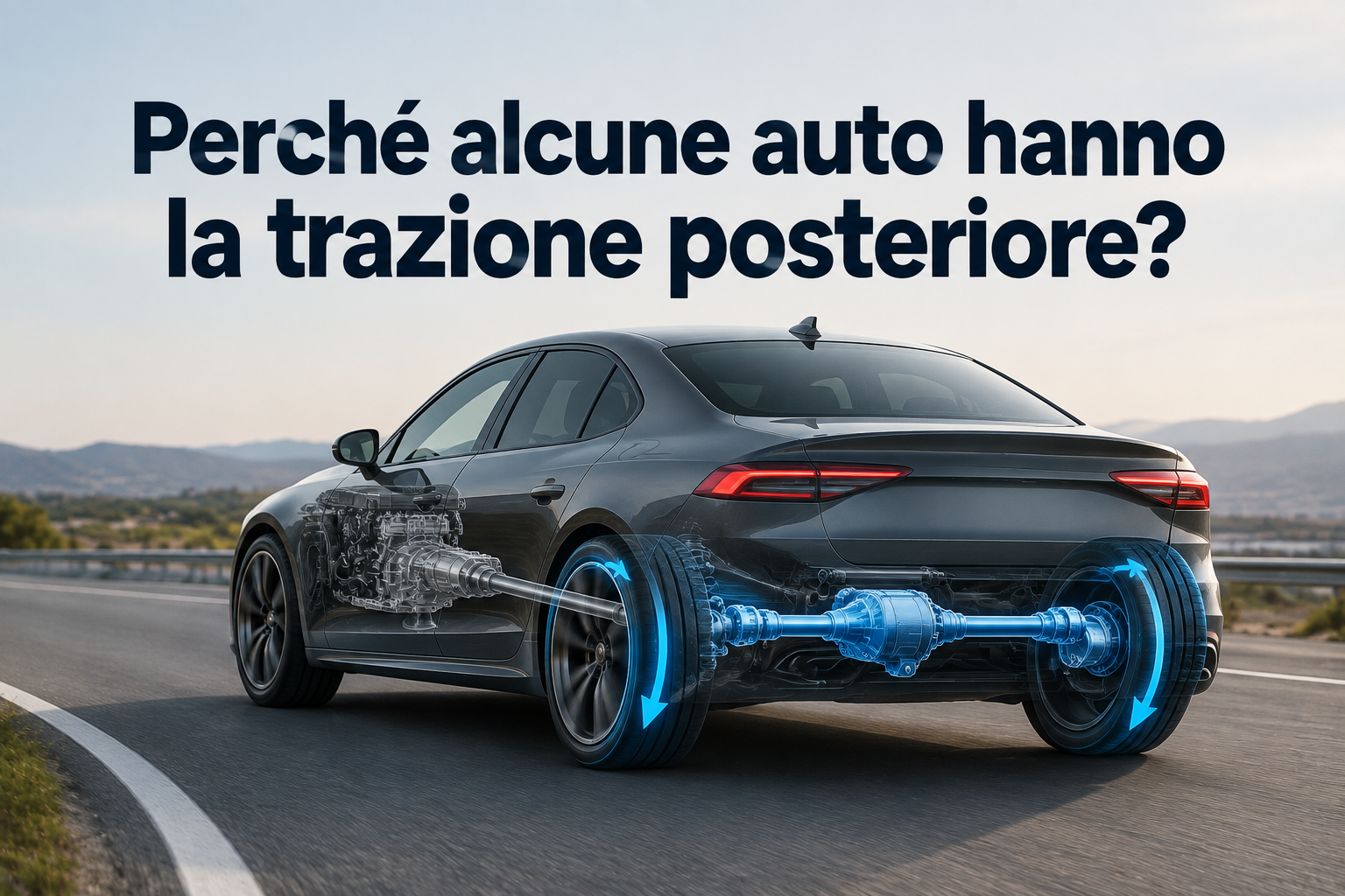 Perché alcune auto hanno la trazione posteriore?