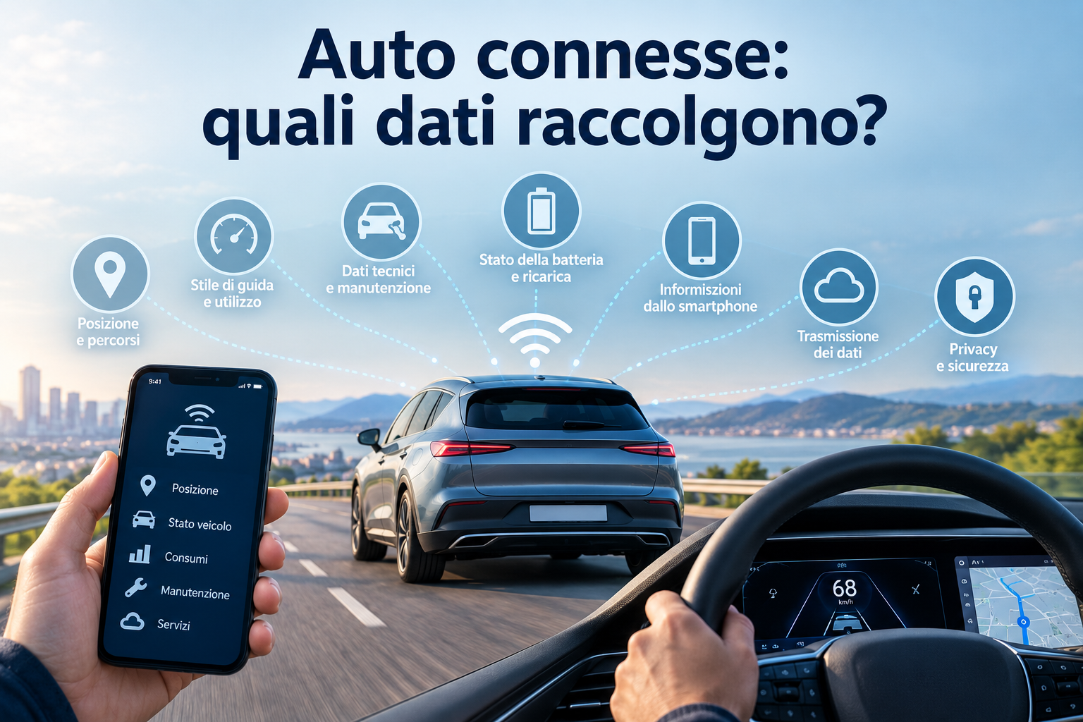Auto connesse: quali dati raccolgono?