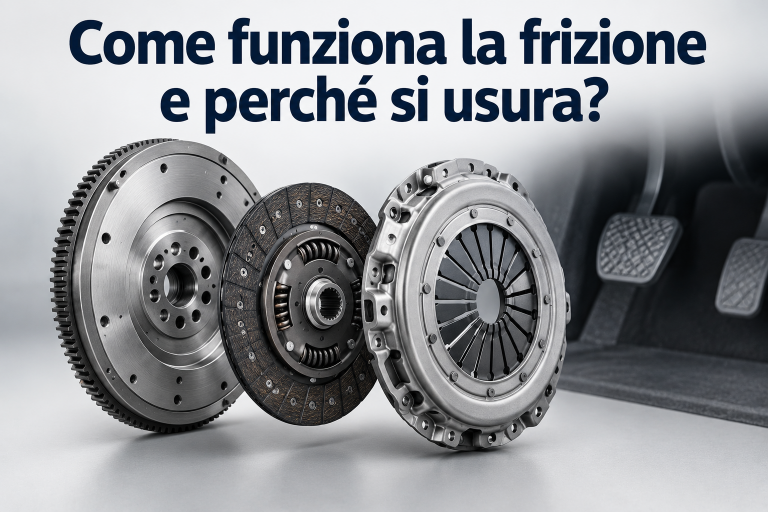 Come funziona la frizione e perché si usura?