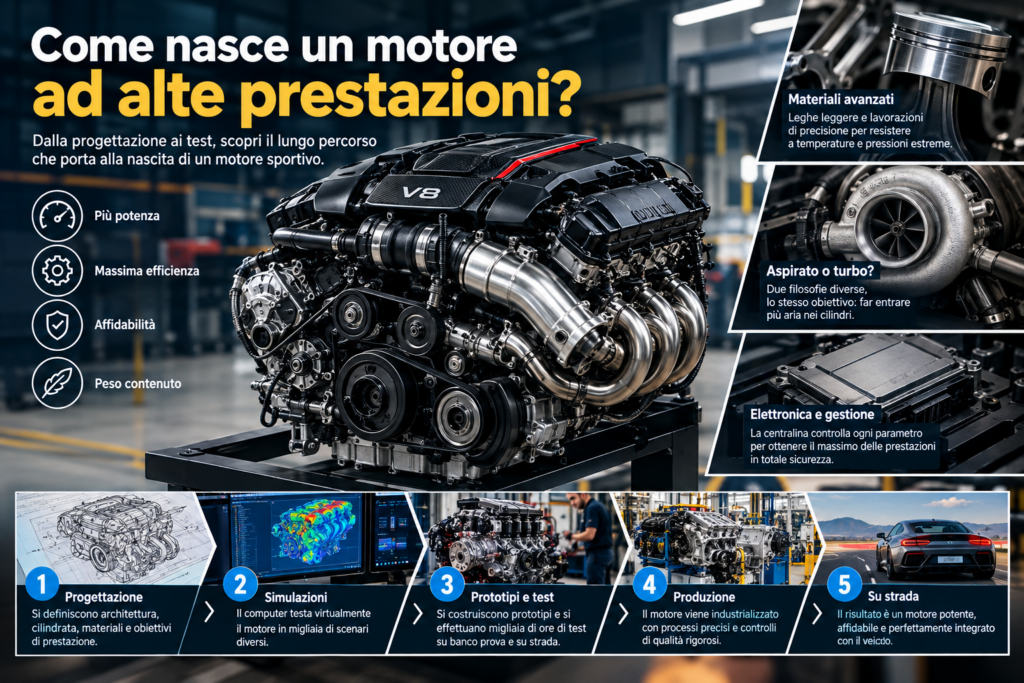 Come nasce un motore ad alte prestazioni?