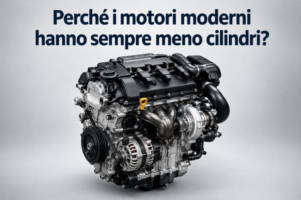 Perché i motori moderni hanno sempre meno cilindri?